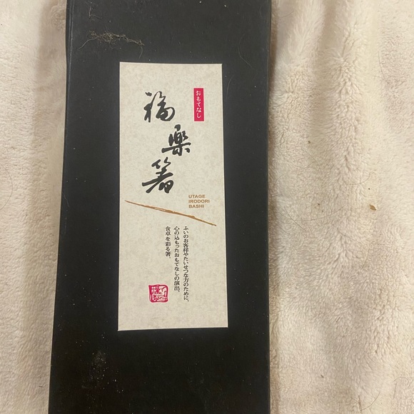 Wooden chopsticks set - Picture 5 of 5